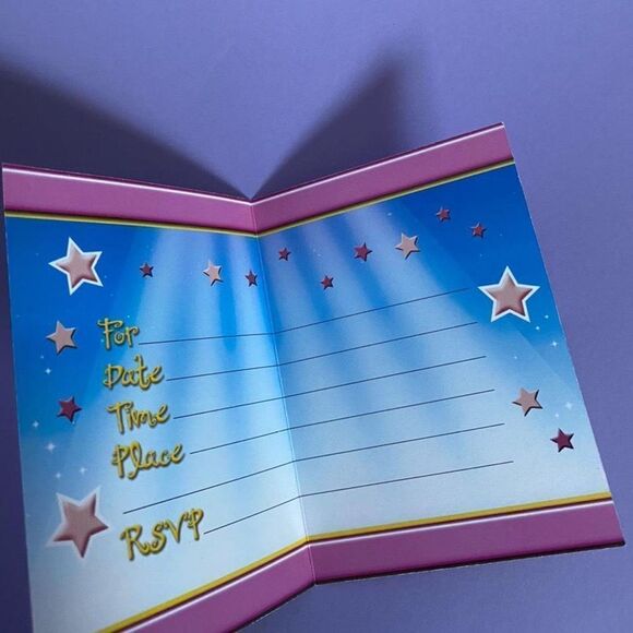 Bratz Vintage 2002 Party Invitations NEW - Picture 5 of 6